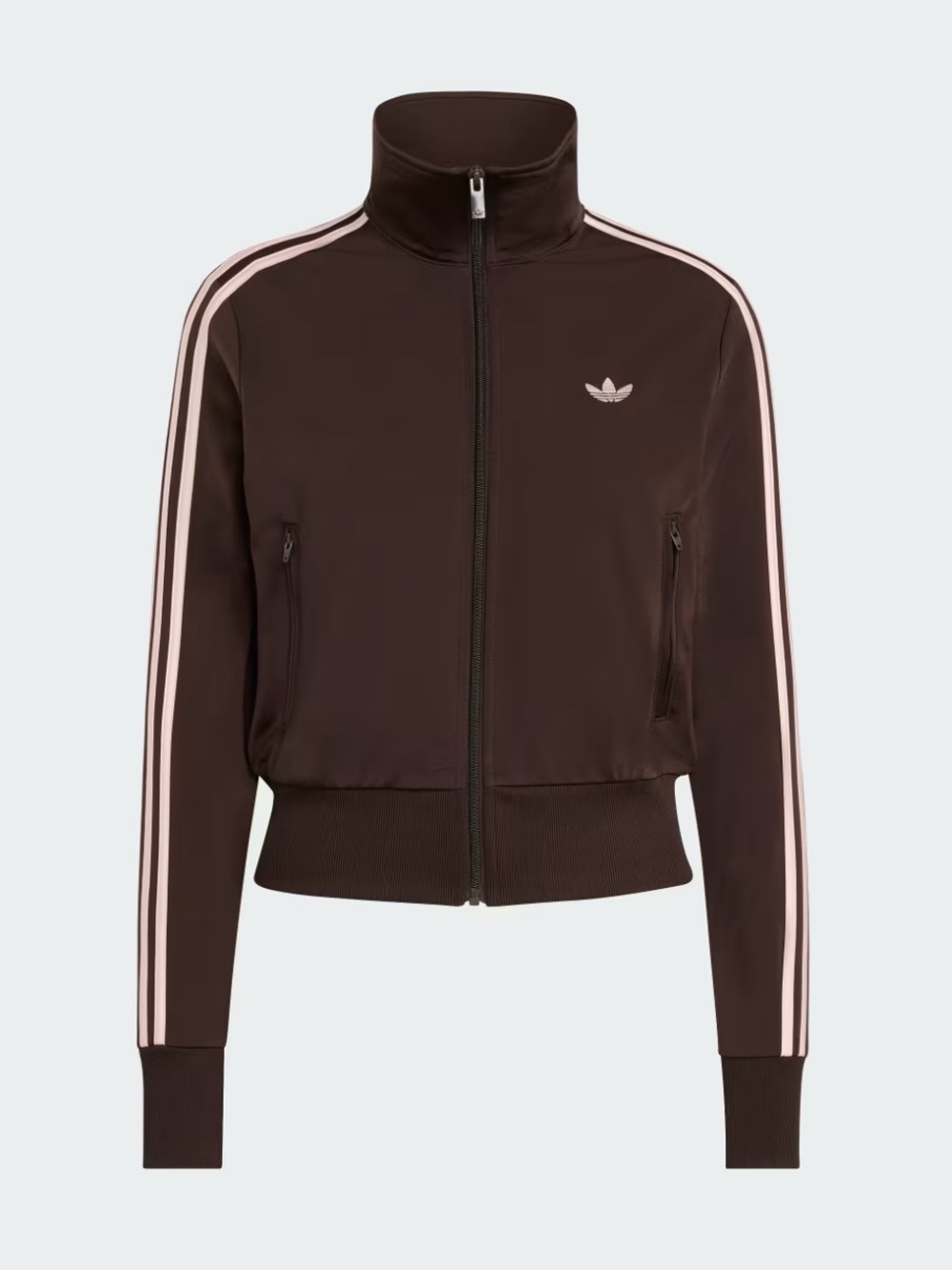 NWT adidas Firebird Classic Track Top Aurora Coffee / Sandy Pink